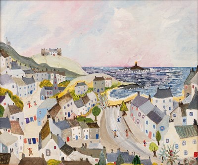 Lot 276 - Barbara Dalgarno (b.1921) 'Cornwall Happy Day',...