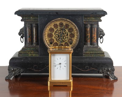 Lot 393 - Two mantel clocks