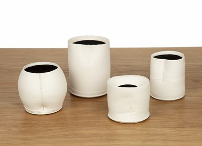 Lot 341 - Dan Kelly (b.1953) Four studio ceramic pieces,...