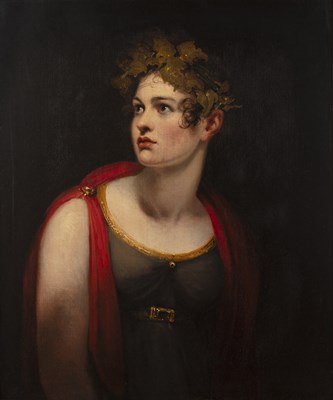 Lot 293 - John Opie (1761-1807) Portrait of Mrs E. W....