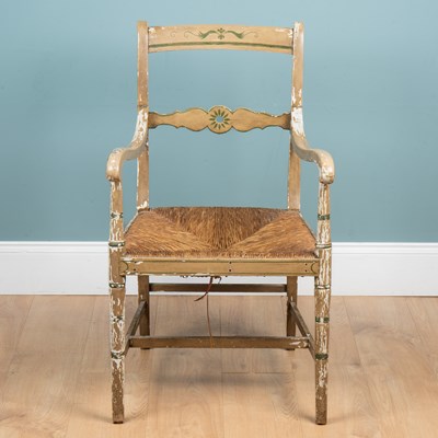 Lot 376 - A group of three chairs