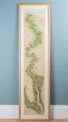 Lot 1265 - Tombleson panoramic map of the Thames