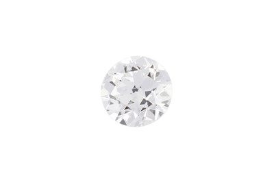 Lot 240 - An unmounted round brilliant-cut diamond,...