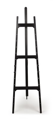 Lot 586 - An Aesthetic movement ebonised easel, with...