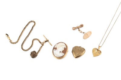 Lot 388 - A diamond set heart pendant, of textured...