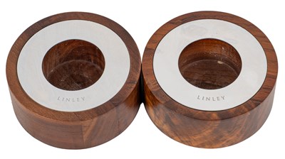 Lot 300 - A pair of David Linley nightlight holders
