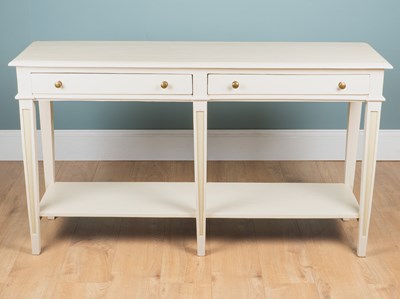 Lot 190 - A Contemporary console table by Andrew Martin