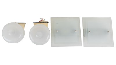 Lot 244 - Two pairs of Mid-Century Continental wall sconces