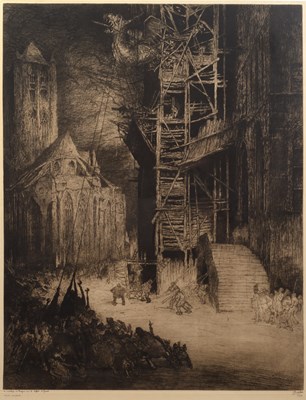 Lot 26 - Jules de Bruycker (1870-1945) 'Le Montage du...