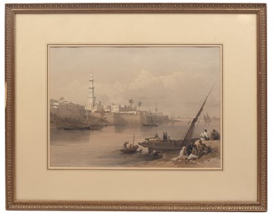 Lot 27 - Louis Haghe after David Roberts 'View on the...