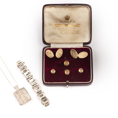 Lot 361 - Collection of jewellery Comprising: a silver...
