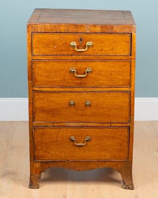 Lot 1064 - A 19th century chest of drawers