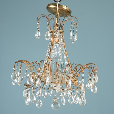 Lot 448 - A hanging light fitting or electrolier