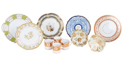 Lot 1326 - A small collection of 18th century and later porcelain