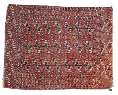 Lot 1199 - A 19th century Tekke Turkoman rug