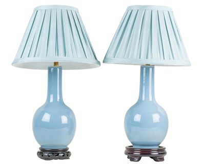 Lot 188 - A pair of table lamps