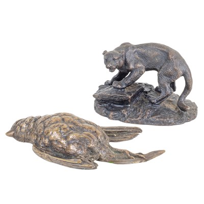 Lot 92 - Two sculptures in the early 20th century French manner