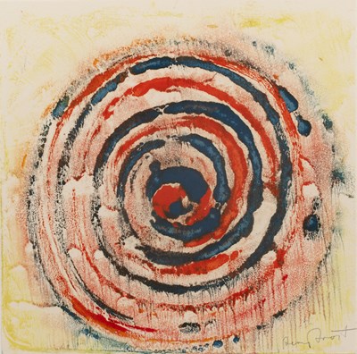 Lot 328 - Sir Terry Frost (1915-2003) Spiral in Red and...