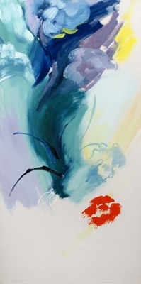 Lot 173 - John Hitchens (b.1940) Ascending from Orange,...