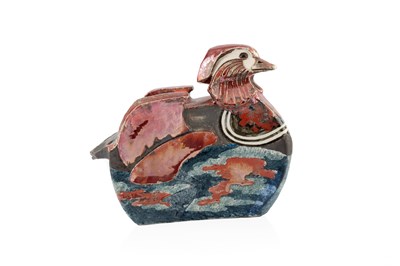 Lot 406 - Janet Hamer (1932-2014) Mandarin Duck (Bird)...