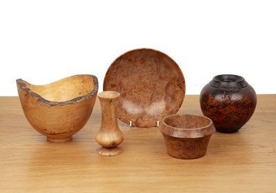Lot 269 - Collection of treen Comprising: a Dick Mather...