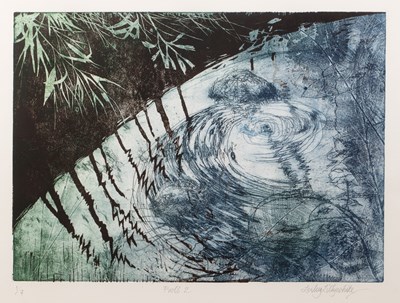 Lot 145 - Lesley LillyWhite (Contemporary) 'Pwll 2',...