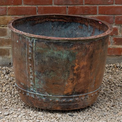 Lot 1405 - A large copper copper