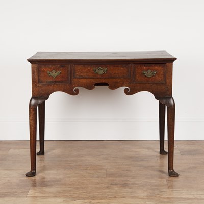 Lot Oak lowboy Late 18th Century/early 19th...