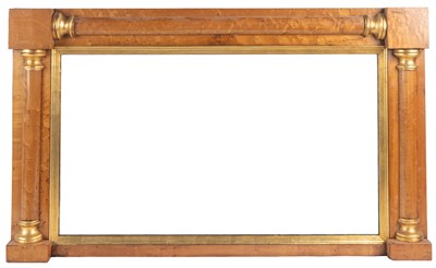 Lot 76 - A Regency overmantel mirror