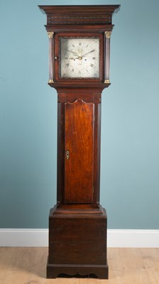 Lot 525 - An eight-day longcase clock by Thomas Williams of Axbridge