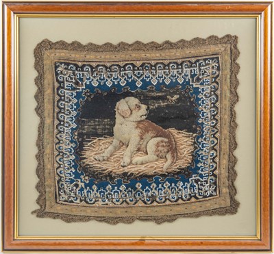Lot 1024 - A Victorian needlework