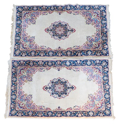 Lot 1235 - A pair of Persian-style rugs