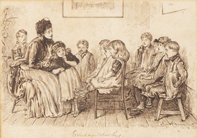 Lot 257A - Georges Louis Palmella Busson Du Maurier (1834-...