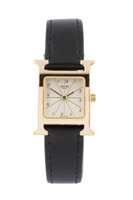 Lot 294 - A lady's 'Heure H' wristwatch by Hermès, the...