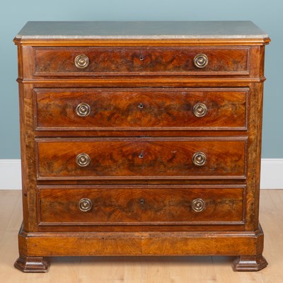 Lot 10 - An early 19th century French commode