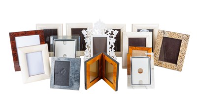 Lot 1309 - A collection of fourteen photograph frames