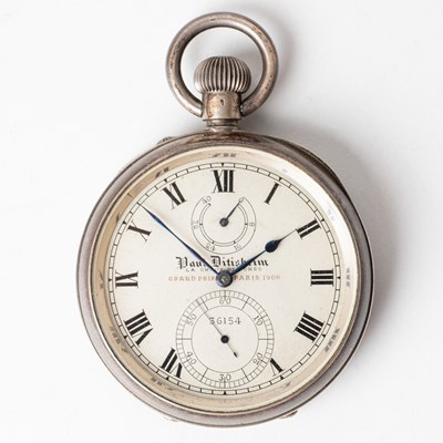 Lot 80 - A rare Paul Ditisheim deck watch