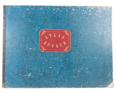 Lot 84 - A 19th century Dufour atlas of Switzerland