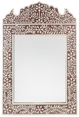 Lot 202 - An Indian-style wall mirror