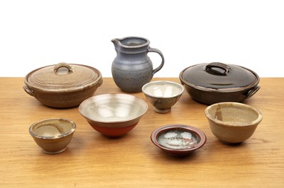 Lot 271 - Collection of studio pottery and ceramics...