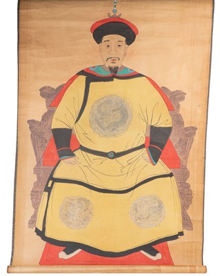 Lot 395 - A Chinese ancestor portrait