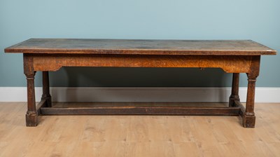 Lot 1084 - A 17th century refectory table
