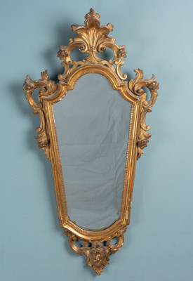 Lot 3 - A 19th century Venetian pier glass