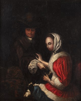 Lot 236 - Manner of Gerard ter Borch (1617-1681)...
