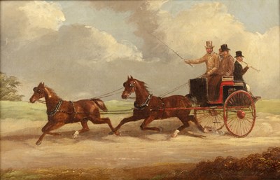 Lot 245 - Henry S. Cottrell (act.1840-1860)A two-horse...