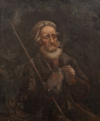 Lot 156 - 18th/19th Century School study of a fisherman,...