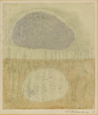 Lot 379 - Betty Blandino (1927-2011) Amorphous forms,...