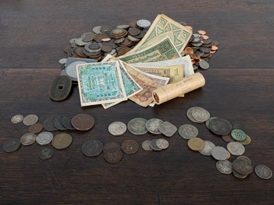 Lot 1231 - A collection of British, Empire, and foreign coins