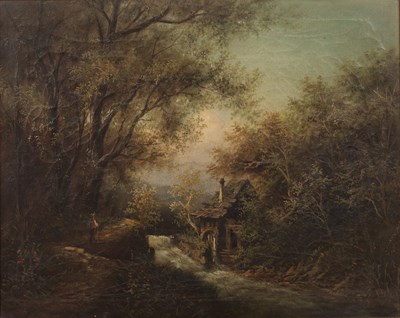 Lot 158 - 19th Century English School  'Landscape with a...