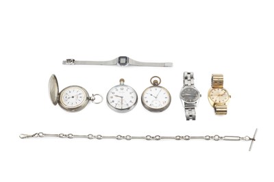 Lot 327 - A collection of watches, comprising a hunter...